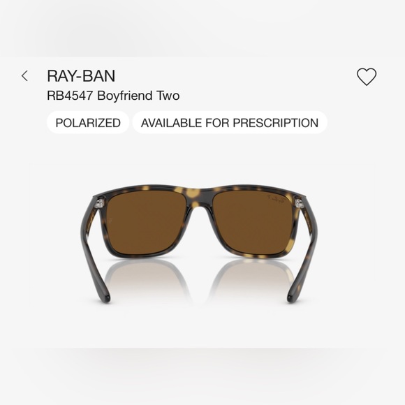 🆕 RAY-BAN RB4547 Boyfriend Two - Picture 6 of 9